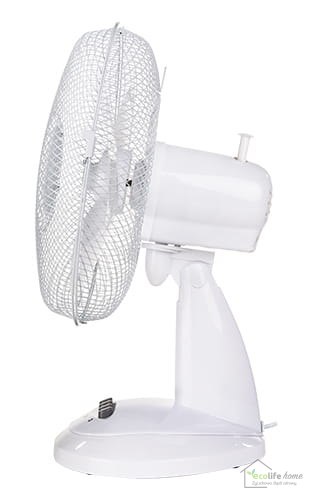 Wentylator biały 30 cm, trzy prędkości Adler Wentylator biały 30 cm, trzy prędkości Adler